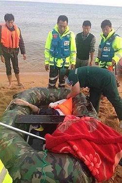 江蘇一大學生乘皮艇出海在海上失聯 誤入深海區 江蘇一大學生乘皮艇出海在海上失聯 誤入深海區