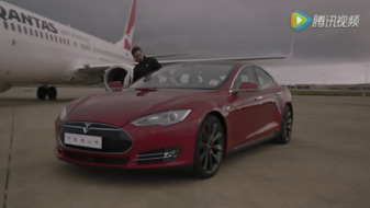 Tesla Model S P90D大戰波音737